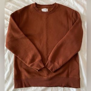 Zara crewneck sweatshirt